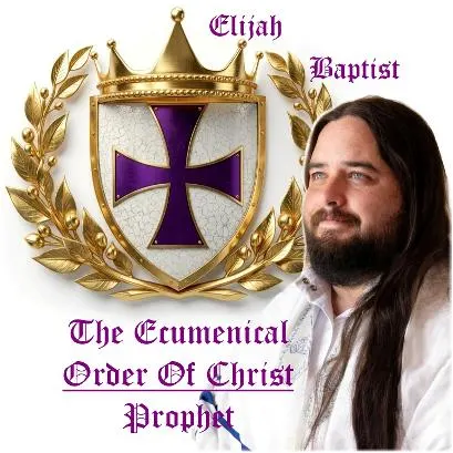 Cardinal Michael Harr, The Prophet Elijah, Ecumenical Order of Christ card
